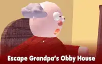 Hints Escape Grandpa's house Simulator Obby Screen Shot 2