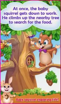 Chipmunks baby care Bedtime Stories & sleep time Screen Shot 1