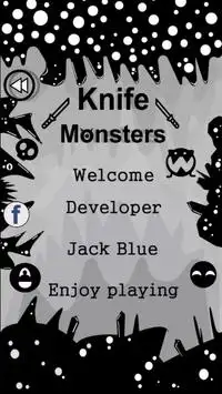 Knife VS Monsters :Black Screen Shot 1