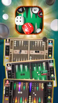 Backgammon (Nard 64™) - Board Game Screen Shot 0