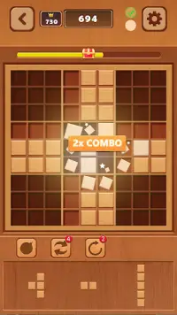 Wood Sudoku- Block Puzzle Game Screen Shot 2