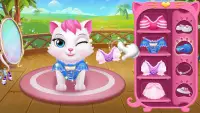 🐱🐱Cute Kitten - Unique 3D Virtual Pet Screen Shot 1