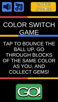 Color Switch Game Screen Shot 0