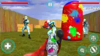 Paintball Arena Combat Battlefield Disparo Fuerza Screen Shot 0