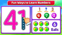 123 Numbers - Count & Tracing Screen Shot 1