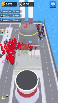 Crowd War: io survival games Screen Shot 2