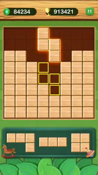Wooden Block Puzzle Free - Wood Cube Puzzle Game Screen Shot 4