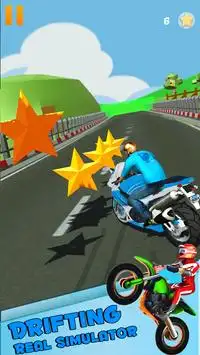 Thumb Moto Racing Drift Screen Shot 2