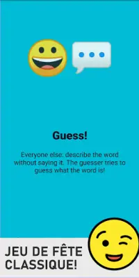 Front! Gratuit Word Guessing Charades Party Jeu Screen Shot 1