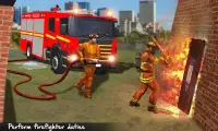Fire Truck: Firefighter Game Screen Shot 0