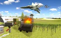 आधुनिक लड़ाकू जेट एयर वारफेयर (3 डी) Screen Shot 0