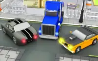 Cartoon Car Rampage Attack 3D Screen Shot 0