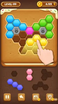 Cookie Puzzle: Hexa Screen Shot 0
