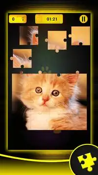 Kitty Jigsaw Puzzles Free Screen Shot 4