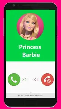 Fake Calle Princess Barbi Prank Screen Shot 0