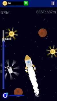 Unreached Spaces – Space Journey Rocket Game Screen Shot 1