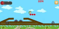 Rolling Bird - Green bird jump Screen Shot 3
