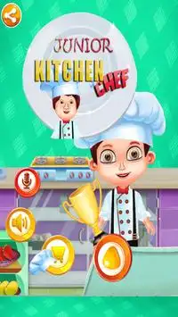 Junior Kitchen Chef : Cleaning Screen Shot 0