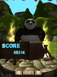 Panda run 2: Jungle Temple Run Screen Shot 2