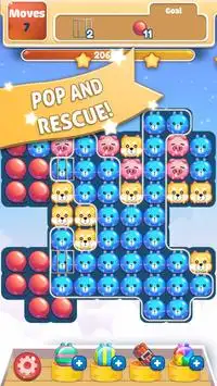 Toy Blasting Pet Rescue - Pop Blast Puzzle Screen Shot 1