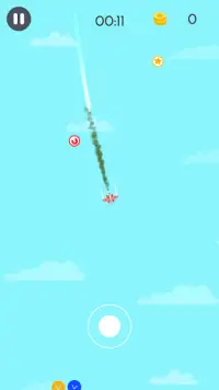 Plane Rush Escape from Missile Screen Shot 0