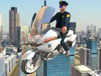Flying Police Bike Rider 2016 Screen Shot 4