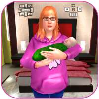 pregnant grandma simulator: mother pregnant games