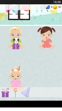Baby Birthday Games Screen Shot 2