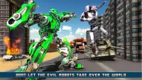 Flying Helicopter Robot Transform War Robot Hero Screen Shot 0
