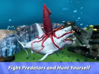 Ocean Squid Simulator - mergulhe na sobrevivência Screen Shot 9