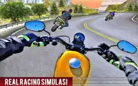 Moto sepeda kecepatan lalu lintas Permainan Screen Shot 0