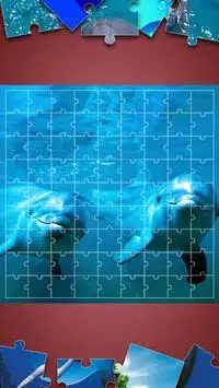 돌고래 직소 퍼즐 게임 Screen Shot 6