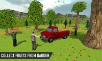 Offroad Fruit Transport Truck City Drive Simulator Screen Shot 0