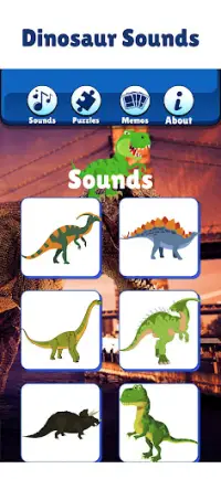 Çocuklar Için T-Rex Oyunları D Screen Shot 1