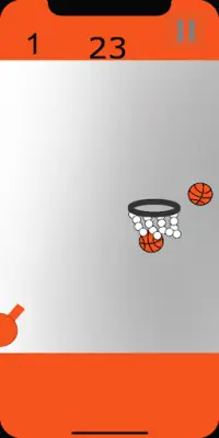 BasketBall Aiming Game Screen Shot 2
