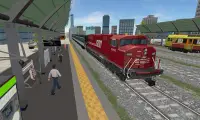 Driving In City Train 2016 Screen Shot 4