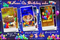 Name On Birthday Cake & Photo Screen Shot 12