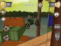 Jogos de moto sujeira dublês Screen Shot 6