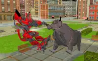 Angry Robot Bull Attack:Robot Fighting Bull Games Screen Shot 7