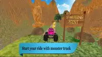 4x4 Mountain Climb Monster trucker: USA Truck Screen Shot 0