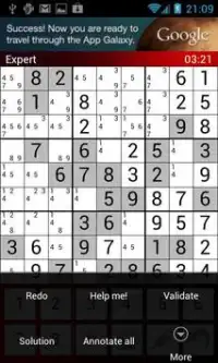 EZ Sudoku Screen Shot 2