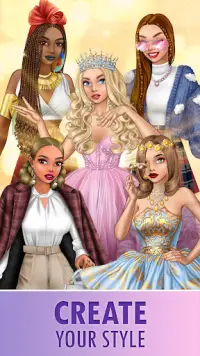 Lady Popular: Dress up game Screen Shot 1