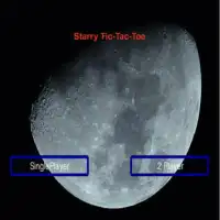 Starry Tic Tac Toe Screen Shot 1