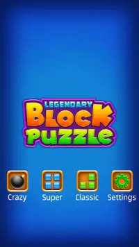 Legendary Block Puzzle Screen Shot 0