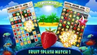 Fruit Splash Free Match 3 Jewels Island Adventure Screen Shot 6