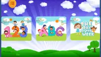 Learn ABC, 123, colors, week days - preschool game Screen Shot 1
