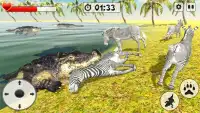 Wild Jungle Animal Survival Simulator Screen Shot 1