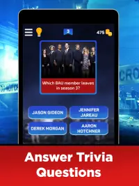 Quiz for Criminal Minds - BAU Fan Trivia Quest Screen Shot 6