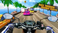 Highway Bike Traffic Moto Racer 2020 Screen Shot 2