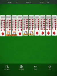 Spider Solitaire Card Games Screen Shot 6